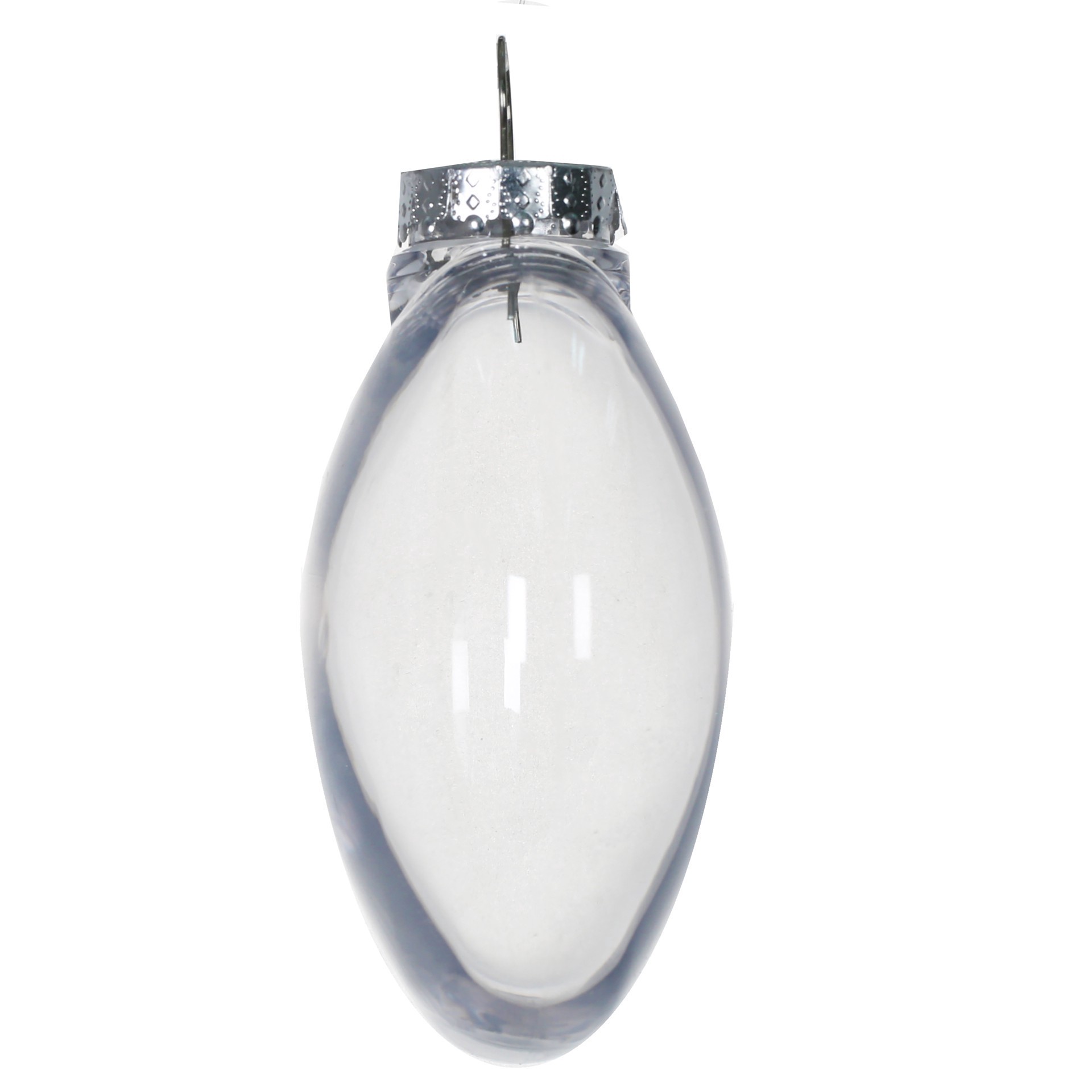 slide 2 of 3, 4.75" Clear Diy Plastic Disc Ornament By Make Market, 4.65 in x 2.4 in x 5.12 in