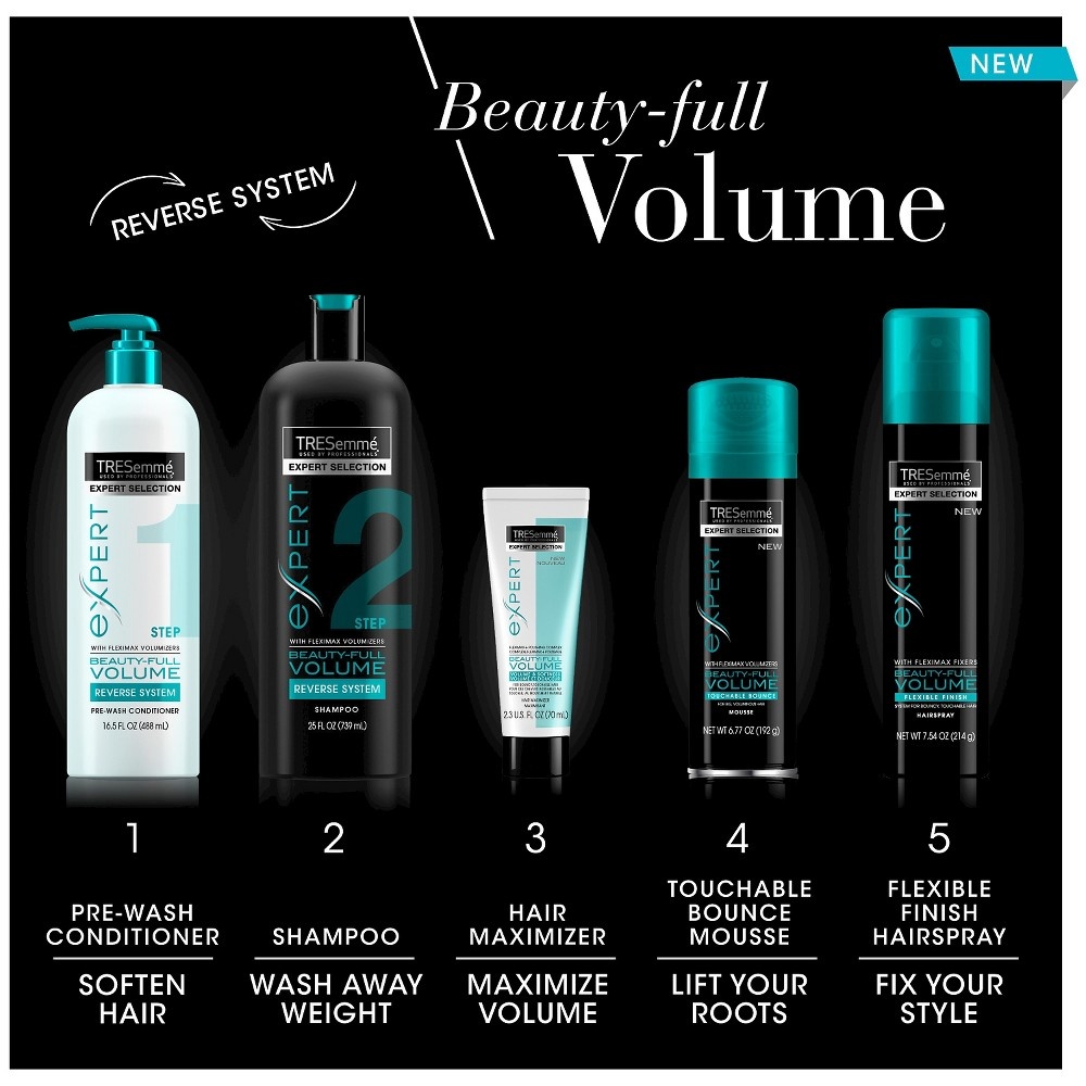 slide 6 of 7, TRESemmé Beauty Full Volume Hair Maximizer, 2.3 fl oz