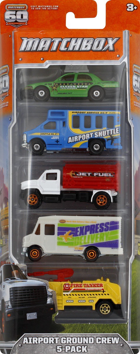 slide 2 of 4, Matchbox 3+ MBX City Drivers Toy Cars 5 ea, 5 ct