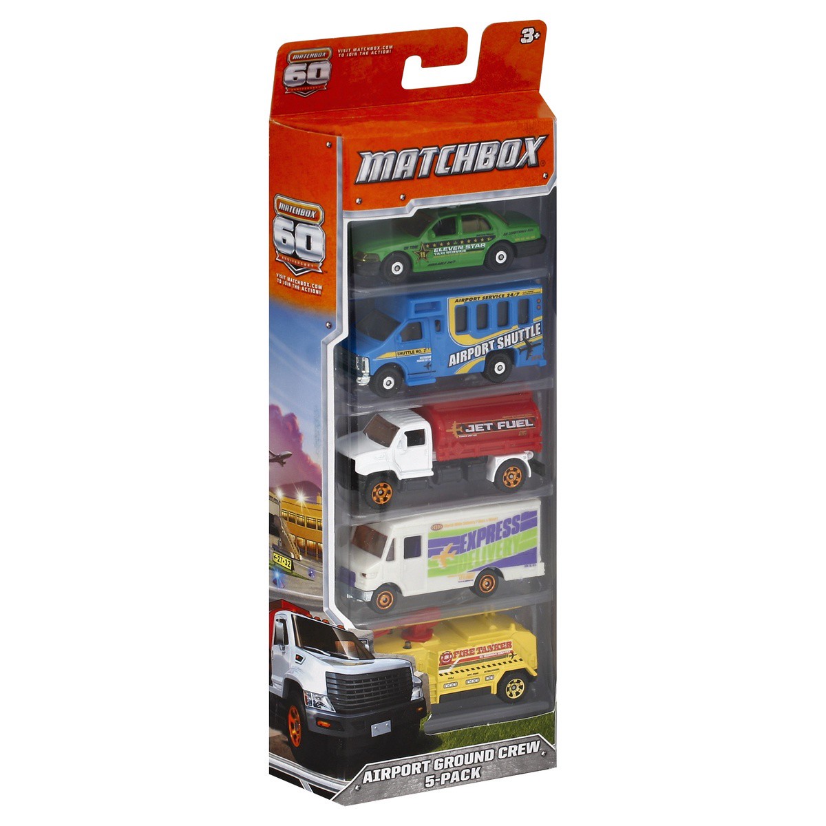 slide 1 of 4, Matchbox 3+ MBX City Drivers Toy Cars 5 ea, 5 ct