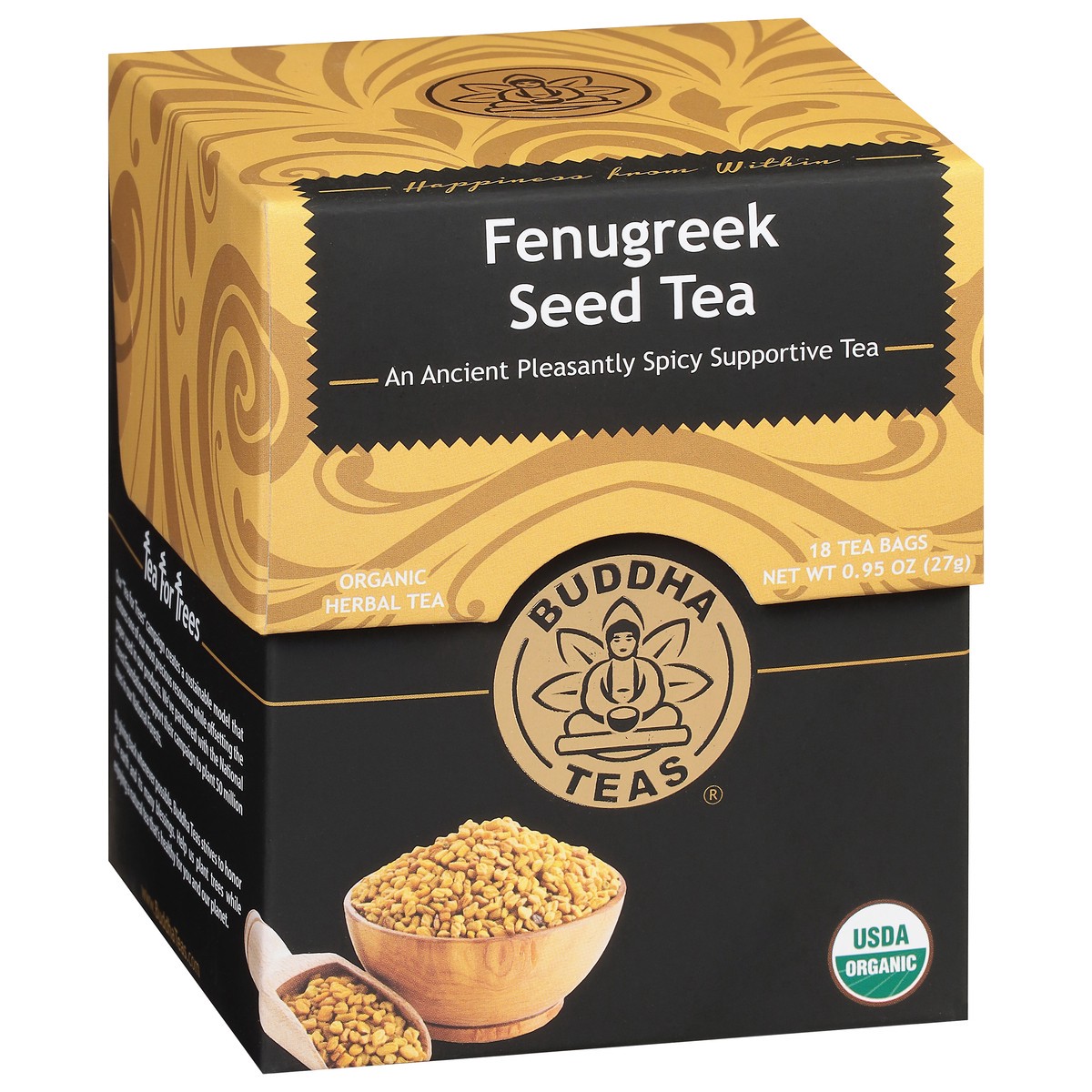 slide 8 of 9, Buddha Teas Buddha Org Fenugrk - 18 ct, 18 ct