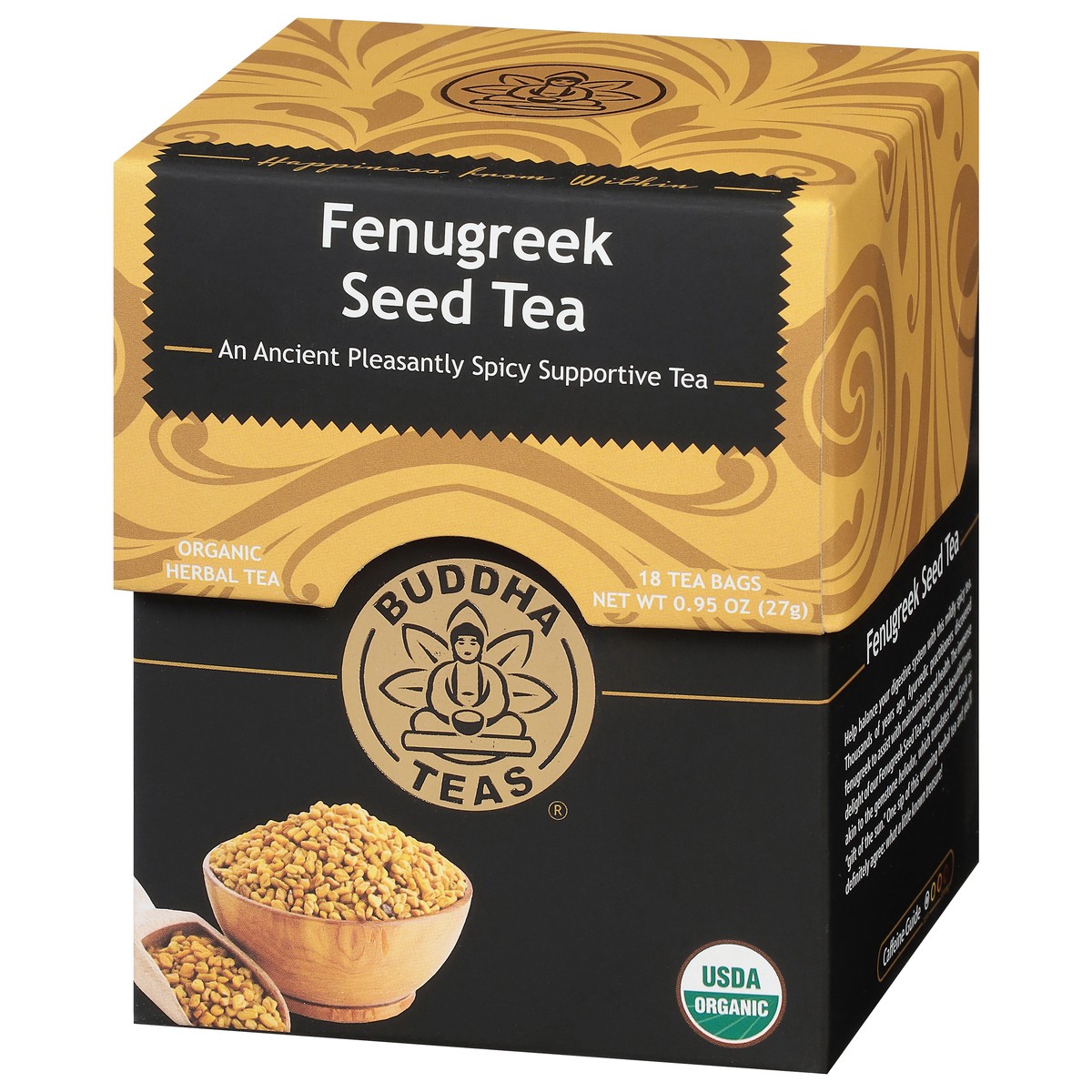 slide 9 of 9, Buddha Teas Buddha Org Fenugrk - 18 ct, 18 ct