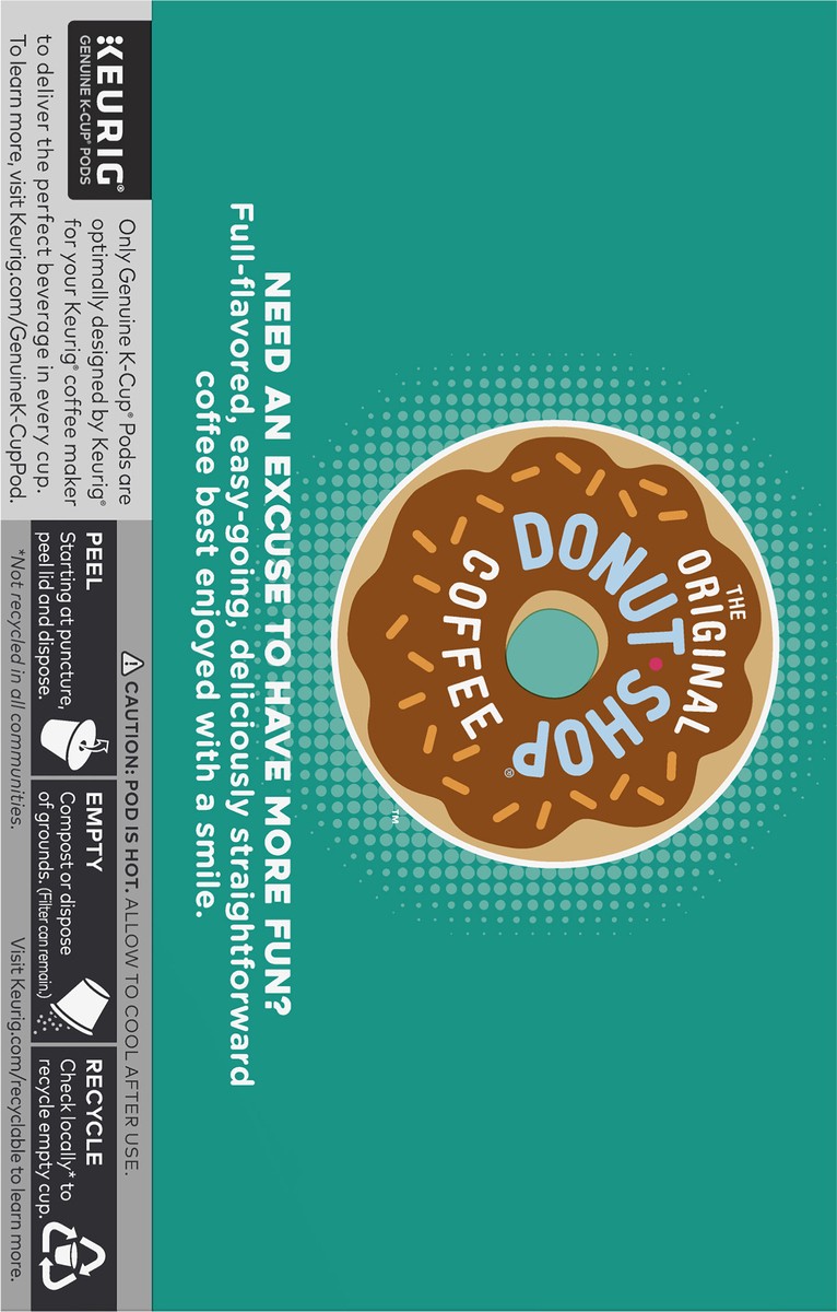slide 4 of 8, The Original Donut Shop Duos Nutty + Caramel Keurig Single-Serve K-Cup Pods, Light Roast Coffee, 12 Count, 12 ct