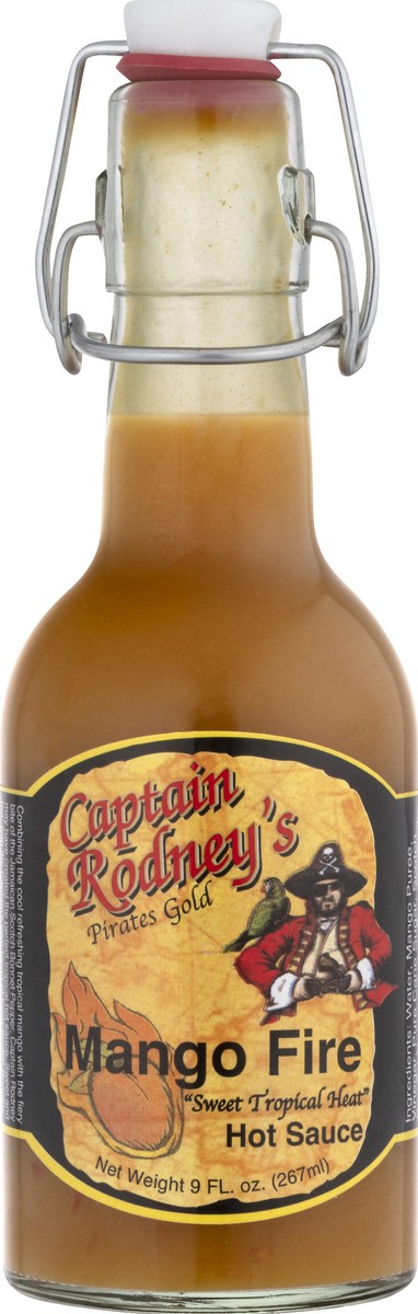 slide 11 of 12, Captain Rodney's Mango Fire Hot Sauce 9.0 oz, 9 oz