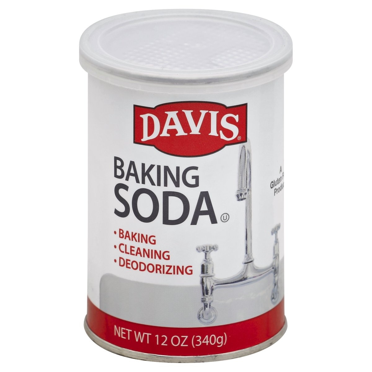 slide 1 of 1, Davis Baking Soda, 12 oz