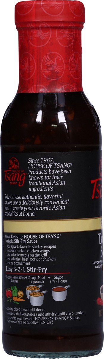 slide 6 of 12, House of Tsang Stir-Fry Teriyaki Sauce 11.5 oz, 11.5 oz