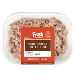 Fresh from Meijer Smoked Pulled Pork, 16 oz.