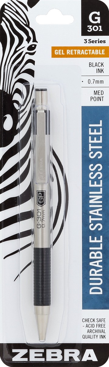 slide 1 of 3, Zebra Gel Pen 1 ea, 1 ct