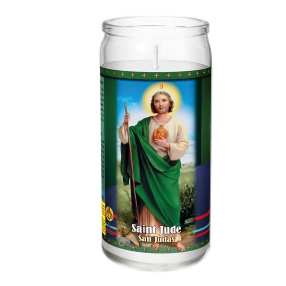 slide 1 of 1, St. Jude White St. Jude, 8 in cup, 1 ct