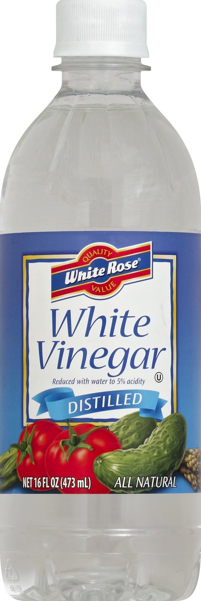 slide 2 of 2, White Rose Vinegar 16 oz, 16 oz