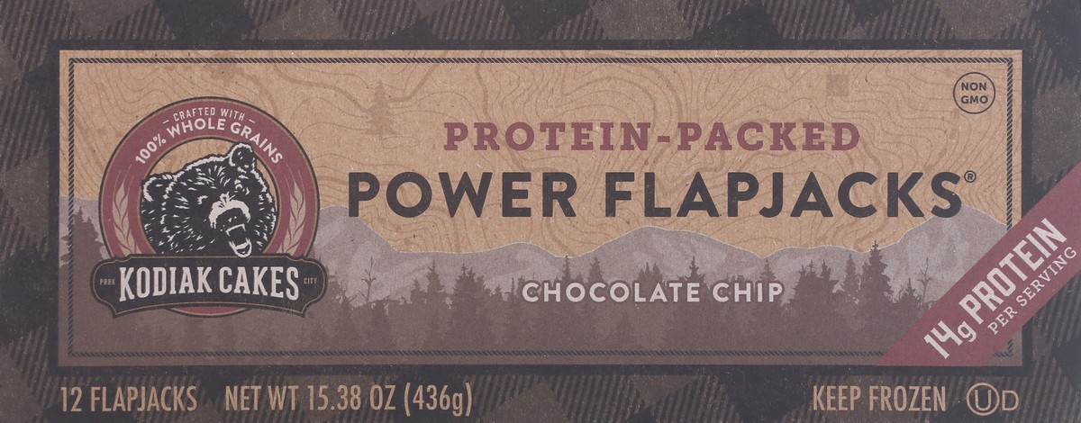 slide 10 of 13, Kodiak Cakes Chocolate Chip Power Flapjacks 12 ea, 12 ct