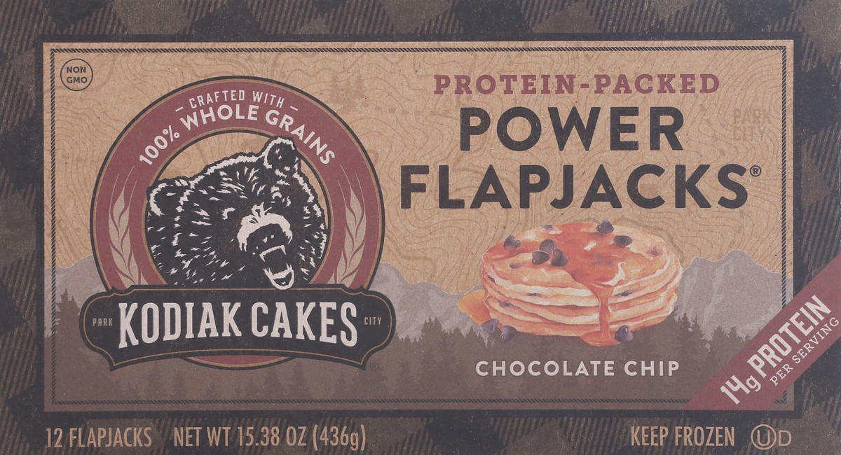 slide 4 of 13, Kodiak Cakes Chocolate Chip Power Flapjacks 12 ea, 12 ct