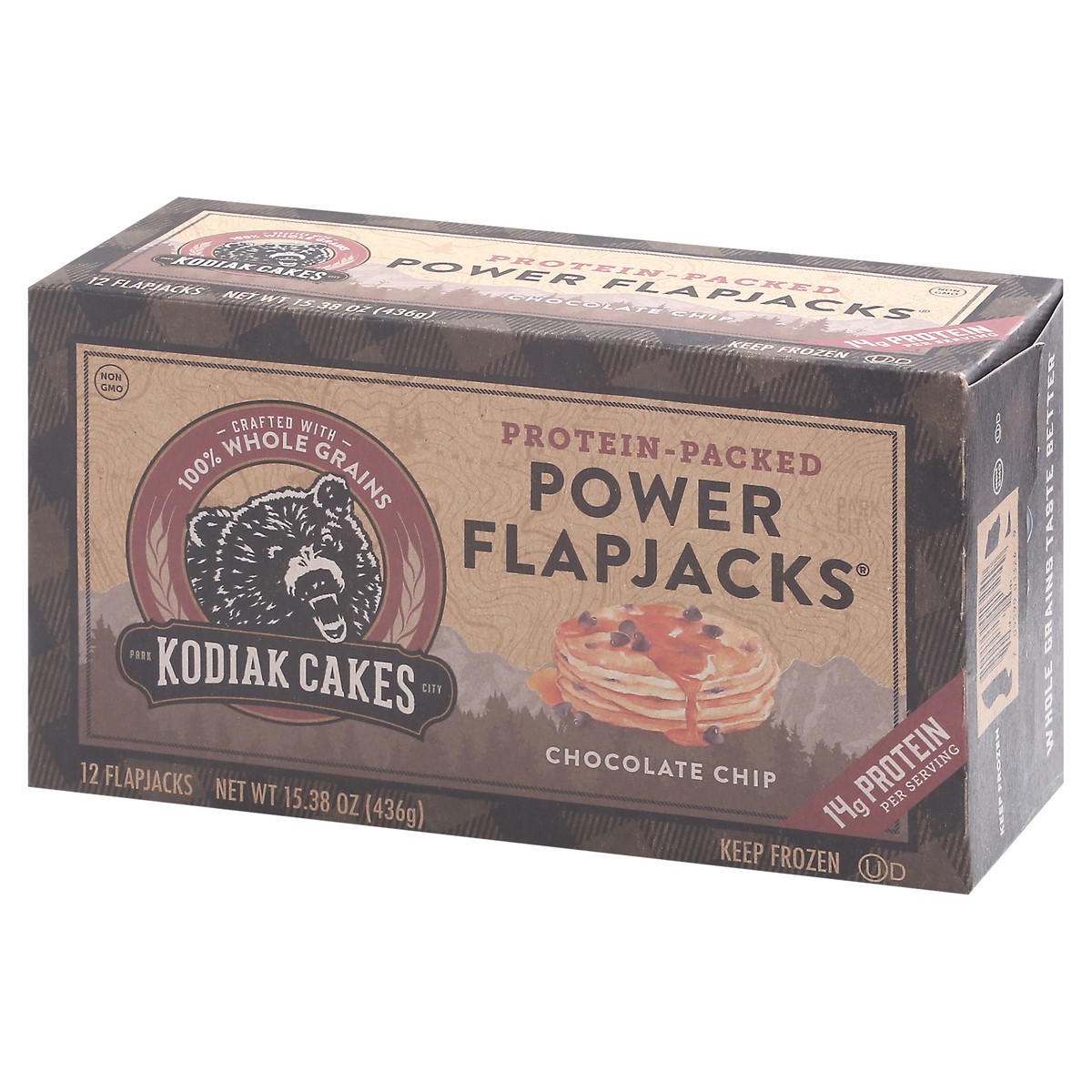 slide 8 of 13, Kodiak Cakes Chocolate Chip Power Flapjacks 12 ea, 12 ct