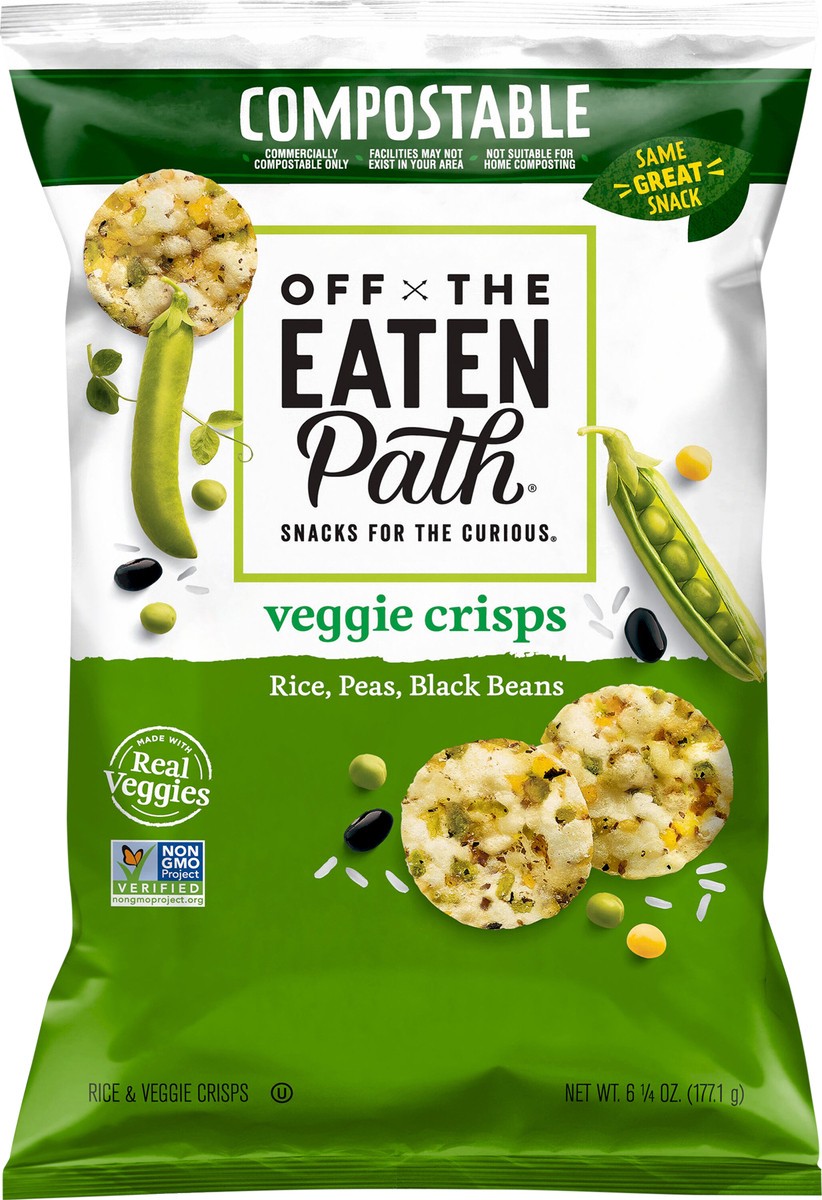 slide 3 of 3, Off The Eaten Path Veggie Crisps 6.25 oz, 6.25 oz