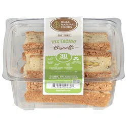 Dijas Natural Foods Fat Free Pistachio Biscotti 5 oz