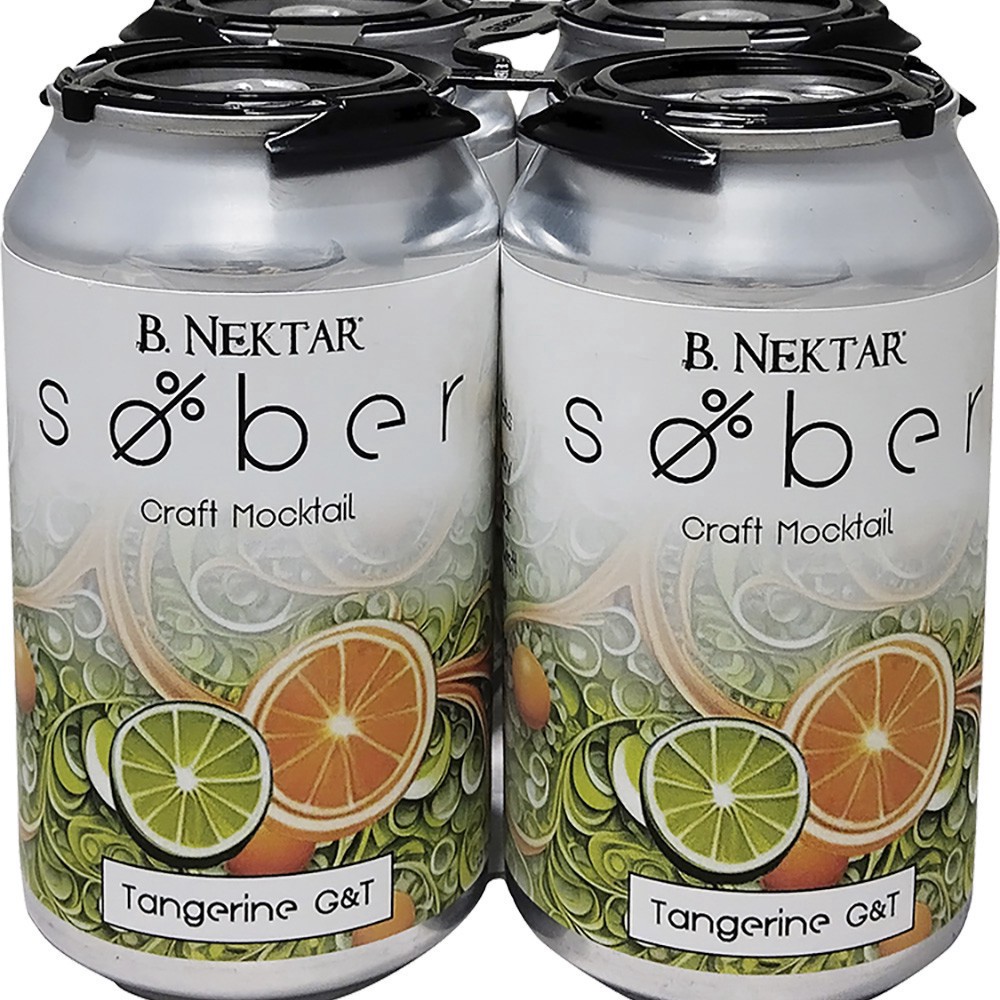 slide 1 of 1, B. Nektar N/a Tangerine G&t, 4 ct; 12 oz