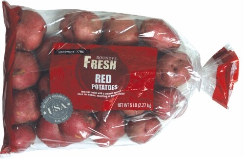 slide 1 of 1, Roundy's Roundys Fresh Red Potatoes, 5 lb