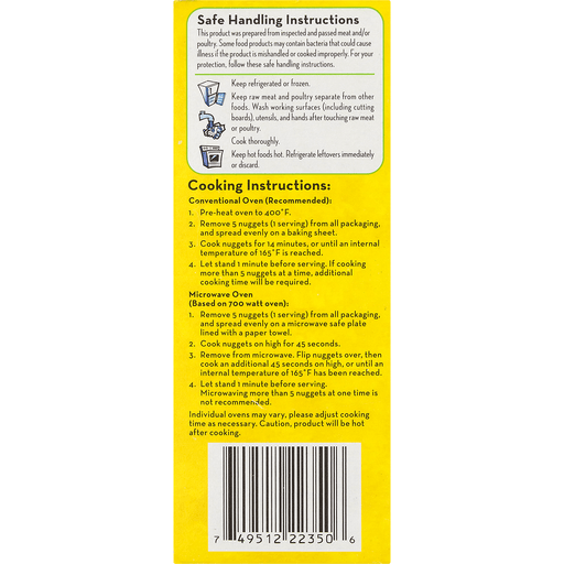 slide 8 of 8, Ian's Chicken Nuggets Wheat Free & Gluten Free Recipe, 8 oz