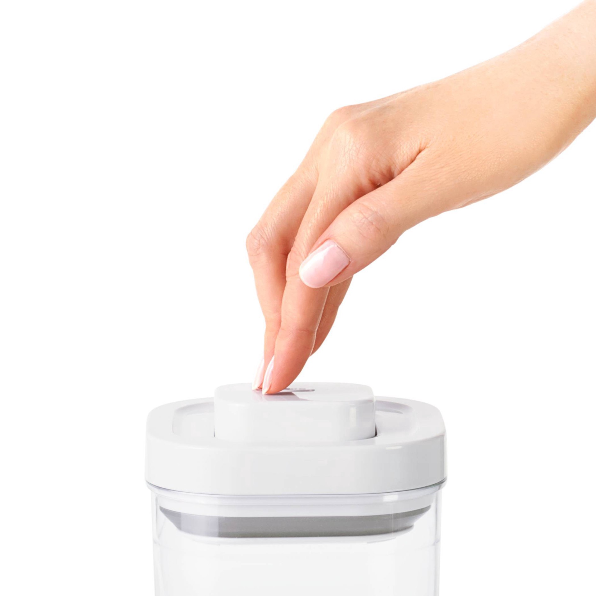 slide 4 of 7, OXO POP 1.1qt Short Small Square Food Storage Container, 1.1 qt