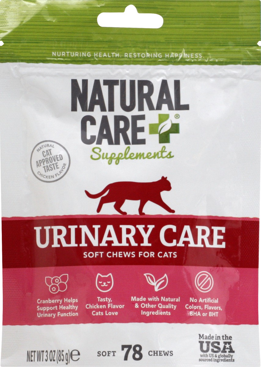slide 3 of 10, Natural Care + Urinary Care Soft Chews for Cats 78 ea, 1 ct
