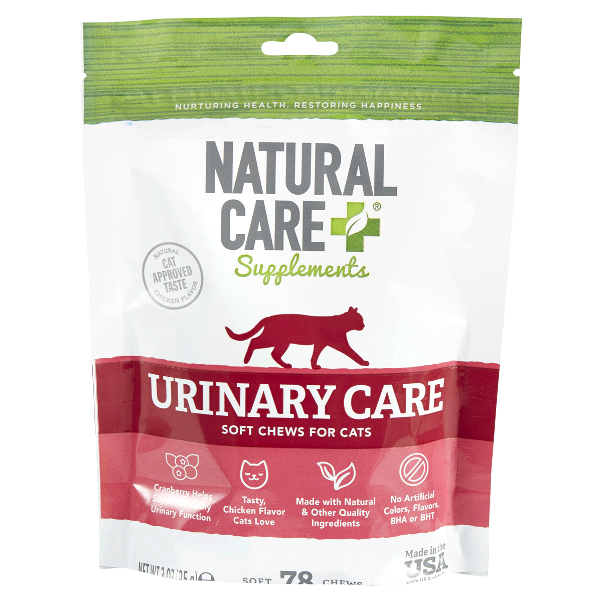 slide 1 of 10, Natural Care + Urinary Care Soft Chews for Cats 78 ea, 1 ct