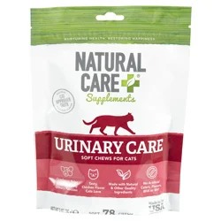 Natural Care + Urinary Care Soft Chews for Cats 78 ea