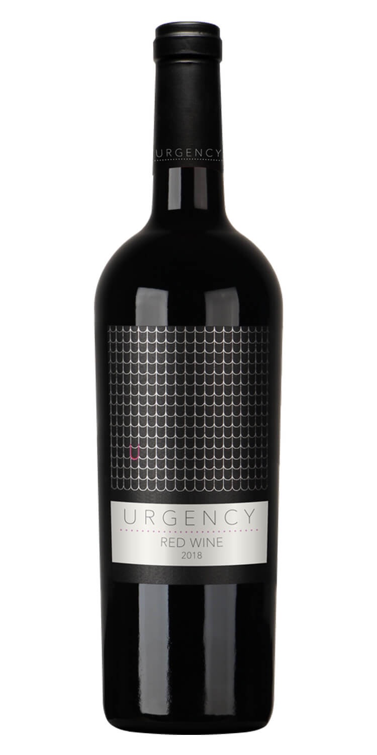 slide 1 of 1, Urgency Red Blend Wine, 750 ml