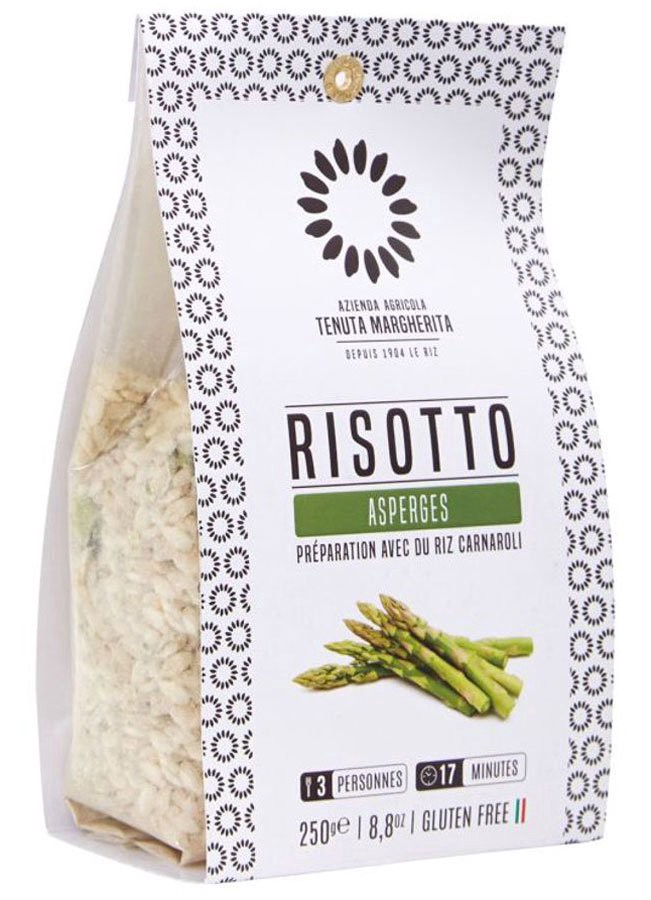 slide 1 of 1, Tenuta Margherita Carnaroli Rice Asparagus, 8.8 oz