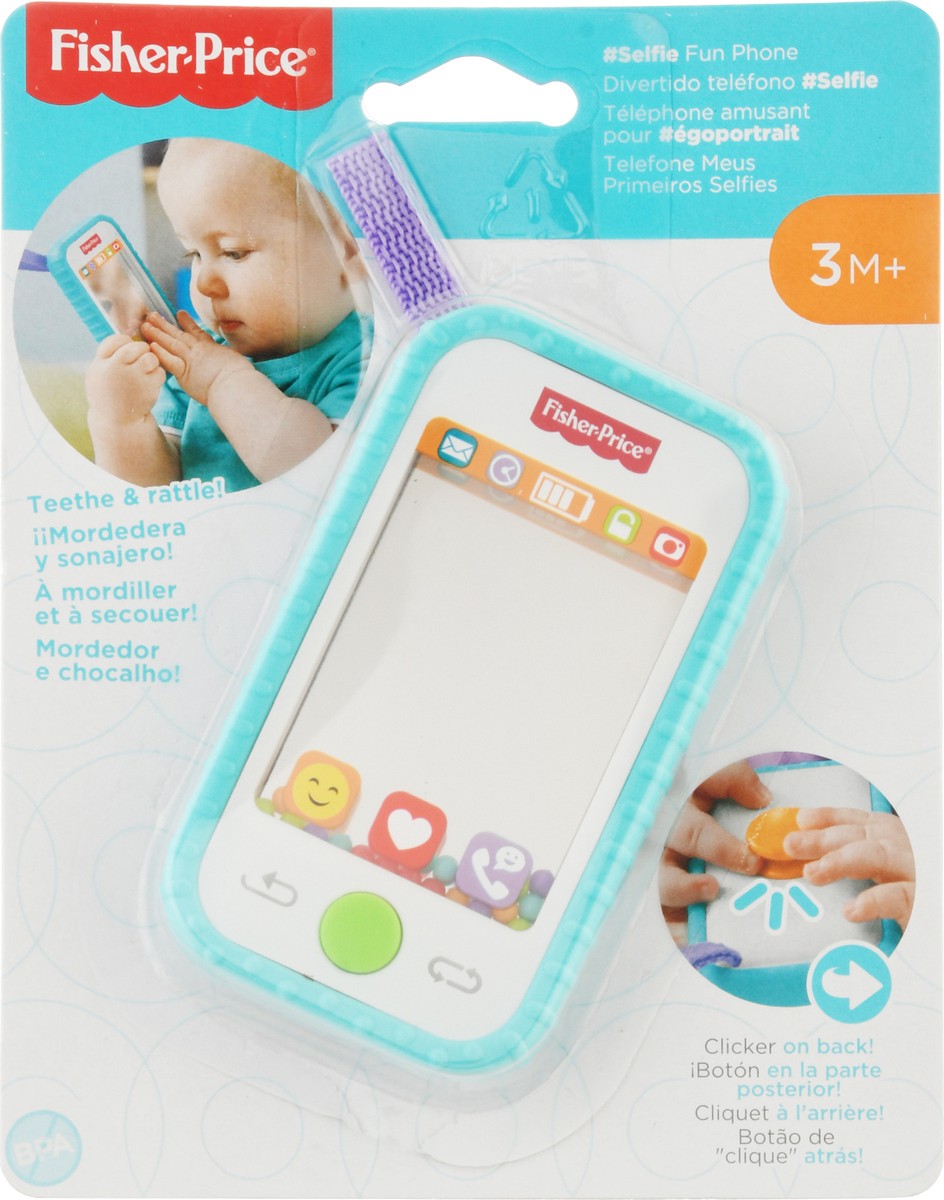 slide 1 of 9, Fisher-Price Selfie Fun Phone 1 ea, 1 ct