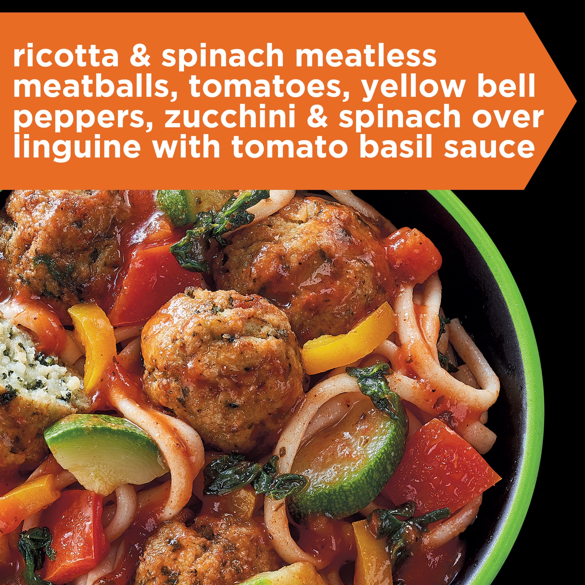 slide 7 of 13, Life Cuisine Meatless Meatballs Pasta Bowl Frozen Meal, 11 oz