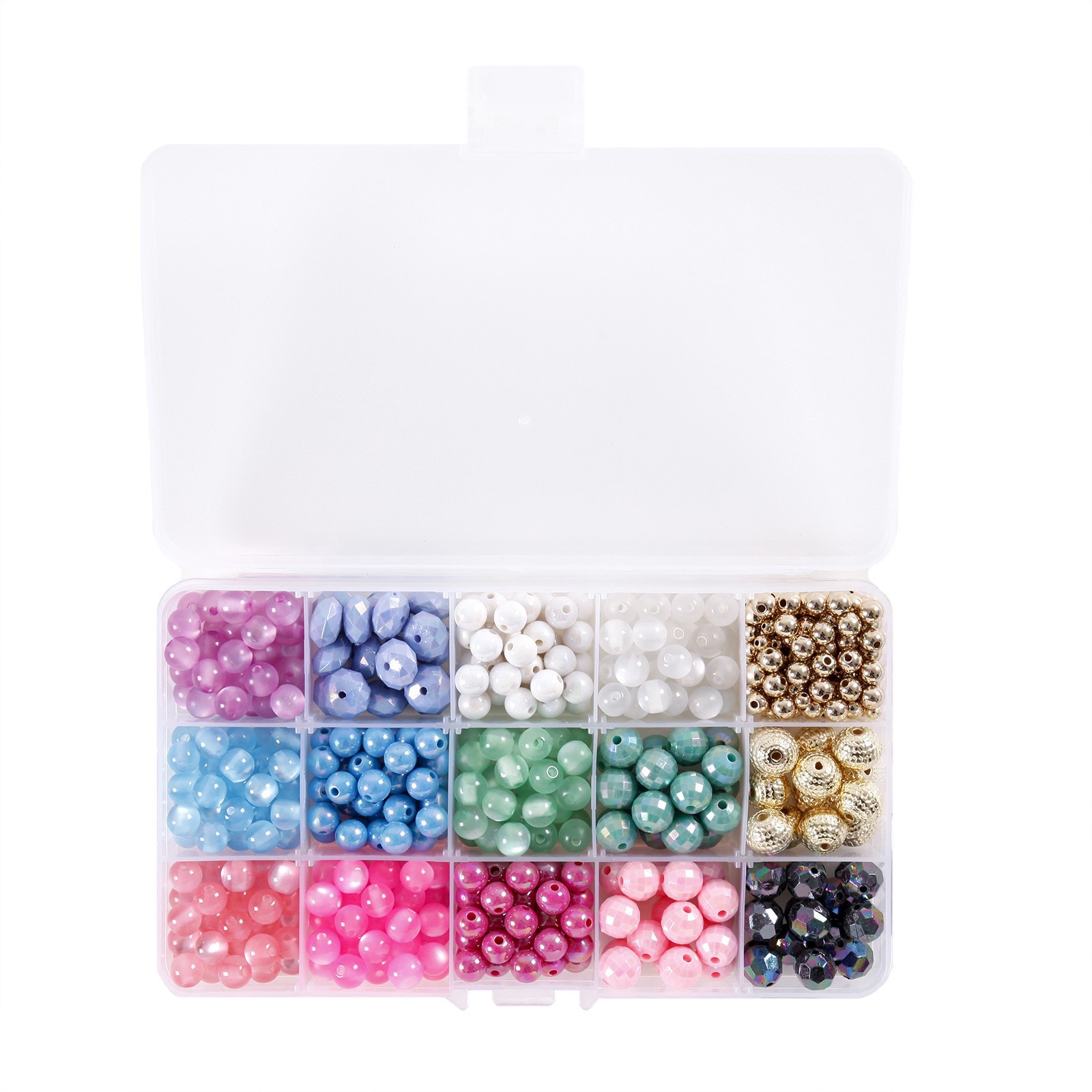 slide 3 of 4, Mixed Party Craft Beads By Bead Landing, 4mm, 6mm, 8mm, 12mm