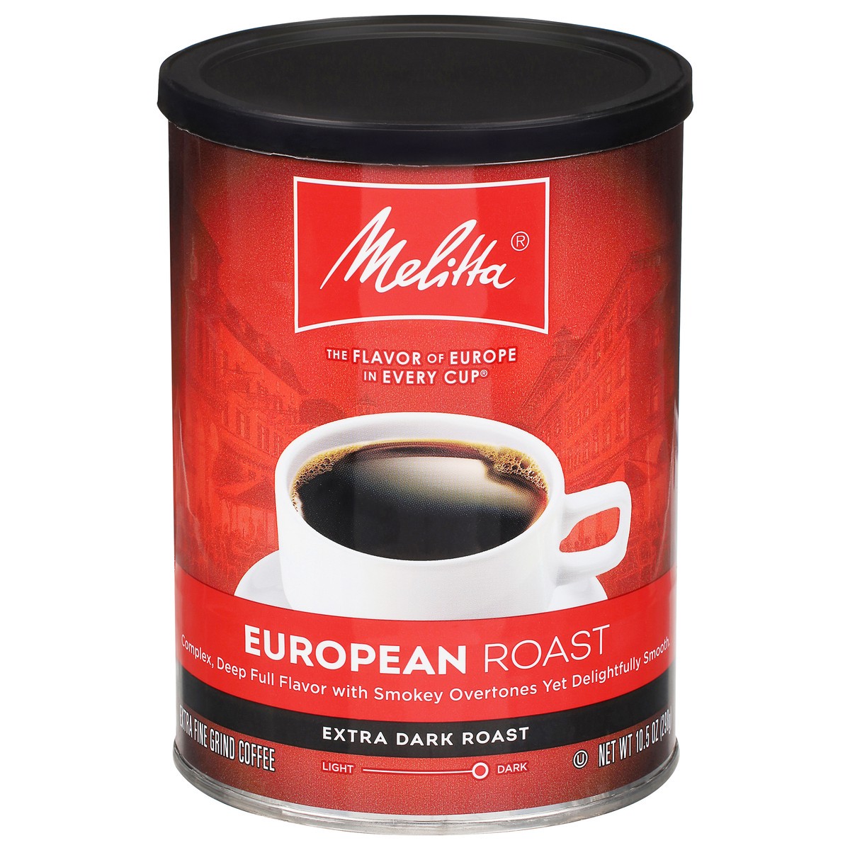 slide 1 of 3, Melitta European Dark Roast Coffee, 10 oz