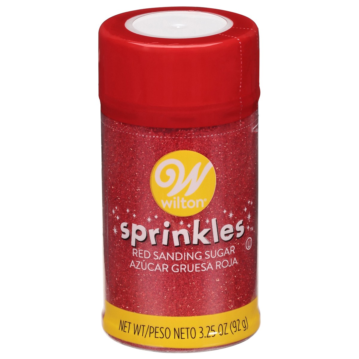 slide 1 of 9, Wilton Red Sanding Sugar Sprinkles 3.25 oz, 3.25 oz