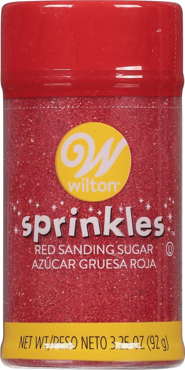 slide 7 of 9, Wilton Red Sanding Sugar Sprinkles 3.25 oz, 3.25 oz