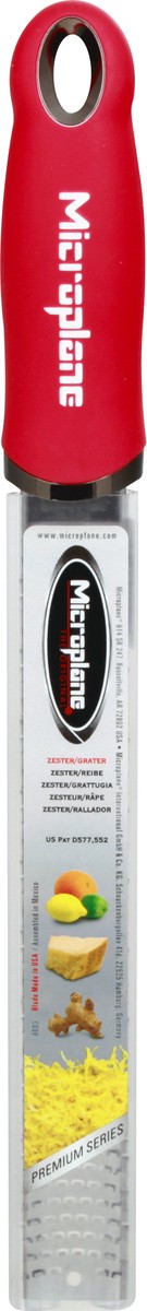 slide 1 of 9, Microplane Premium Series Zester/Grater 1 ea, 1 ct