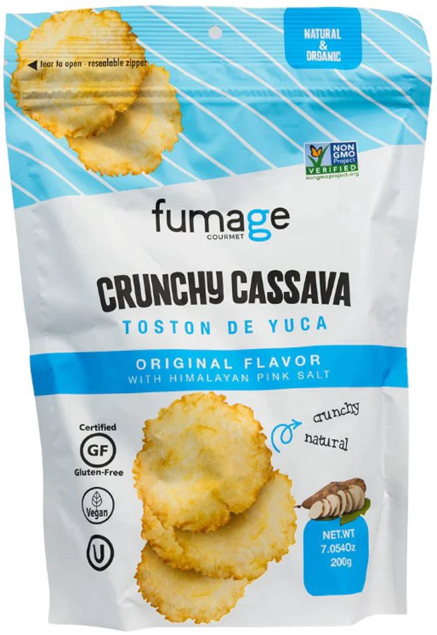 slide 1 of 1, Fumage Gourmet Original Crunchy Cassava Chips, 7.05 oz