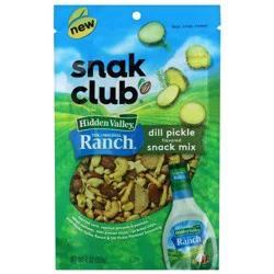 Snak Club Hidden Valley Ranch Dill Pickle Snack Mix 8 oz