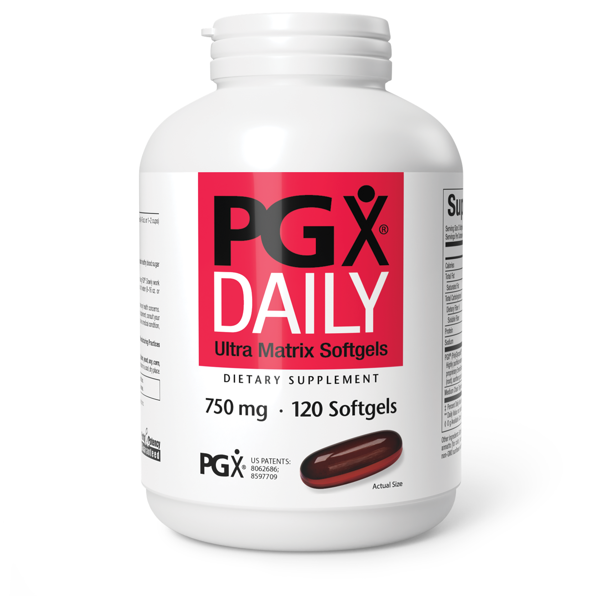 slide 1 of 2, Natural Factors PGX Daily Ultra Matrix, 308 g