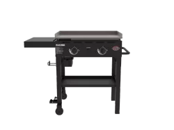 Char-Griller Flat Iron 2-Burner Gas Griddle - Black