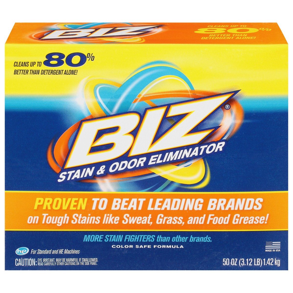 slide 1 of 9, BIZ Stain & Odor Eliminator 50 oz, 50 oz