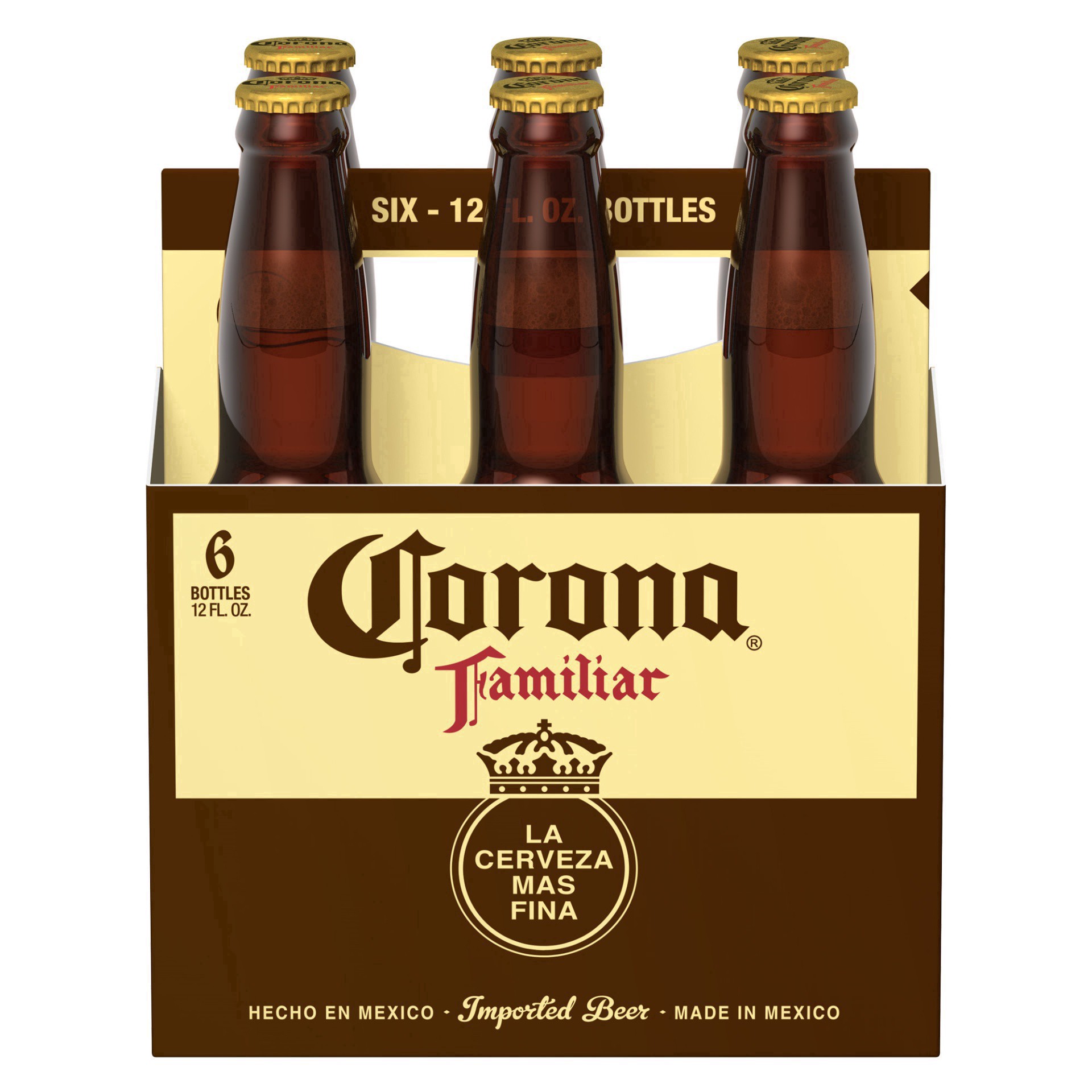 slide 27 of 32, Corona Familiar Mexican Lager Import Beer, 6 pk 12 fl oz Bottles, 4.8% ABV, 72 fl oz