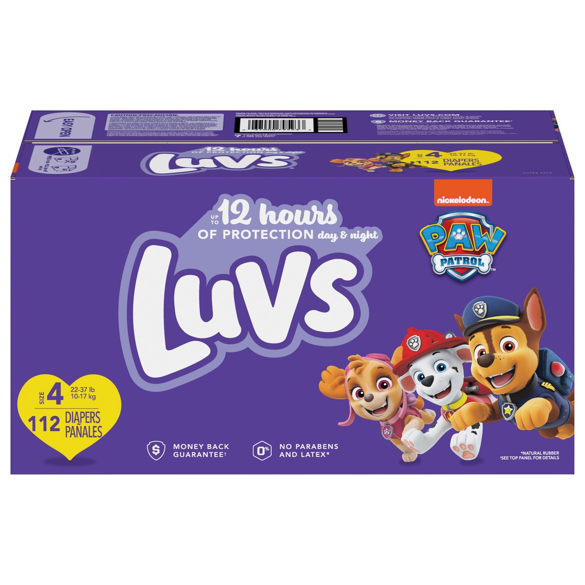 slide 1 of 4, Luvs Diapers Size 4 112 Count, 112 ct