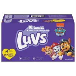 Luvs Diapers Size 4 112 Count