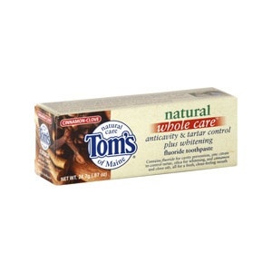 slide 1 of 1, Tom's Of Maine Fluoride Toothpaste Cinnamon-Clove, 0.87 oz