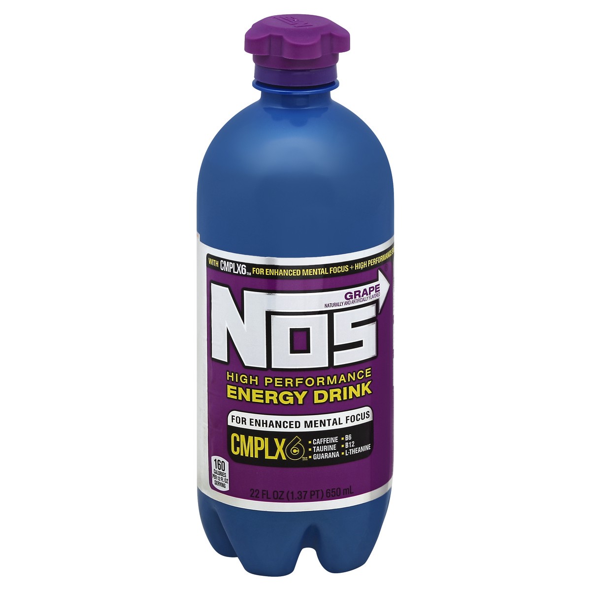 slide 4 of 5, NOS Energy Drink 22 oz, 22 oz