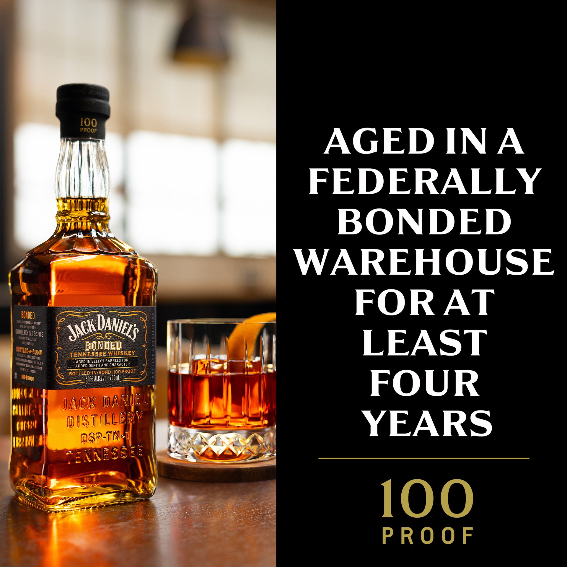 slide 5 of 9, Jack Daniel's Bonded Tennessee Whiskey 700 ml, 700 ml