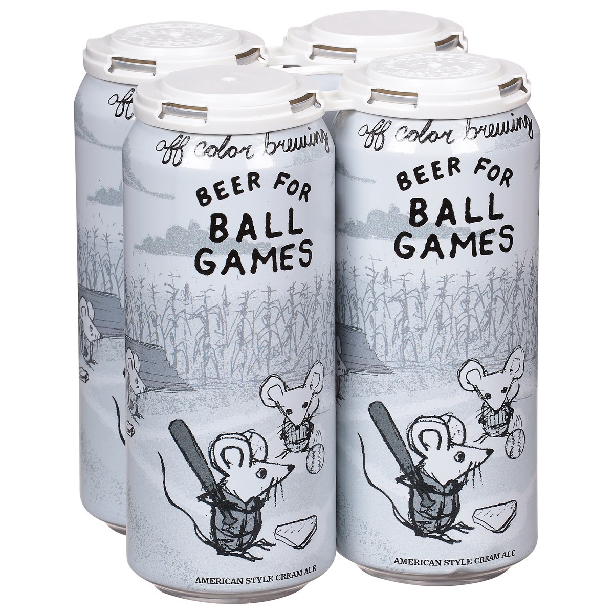 slide 7 of 9, Off Color Brewing, Beer For Ballgames 4Pk, 4 ct; 16 oz