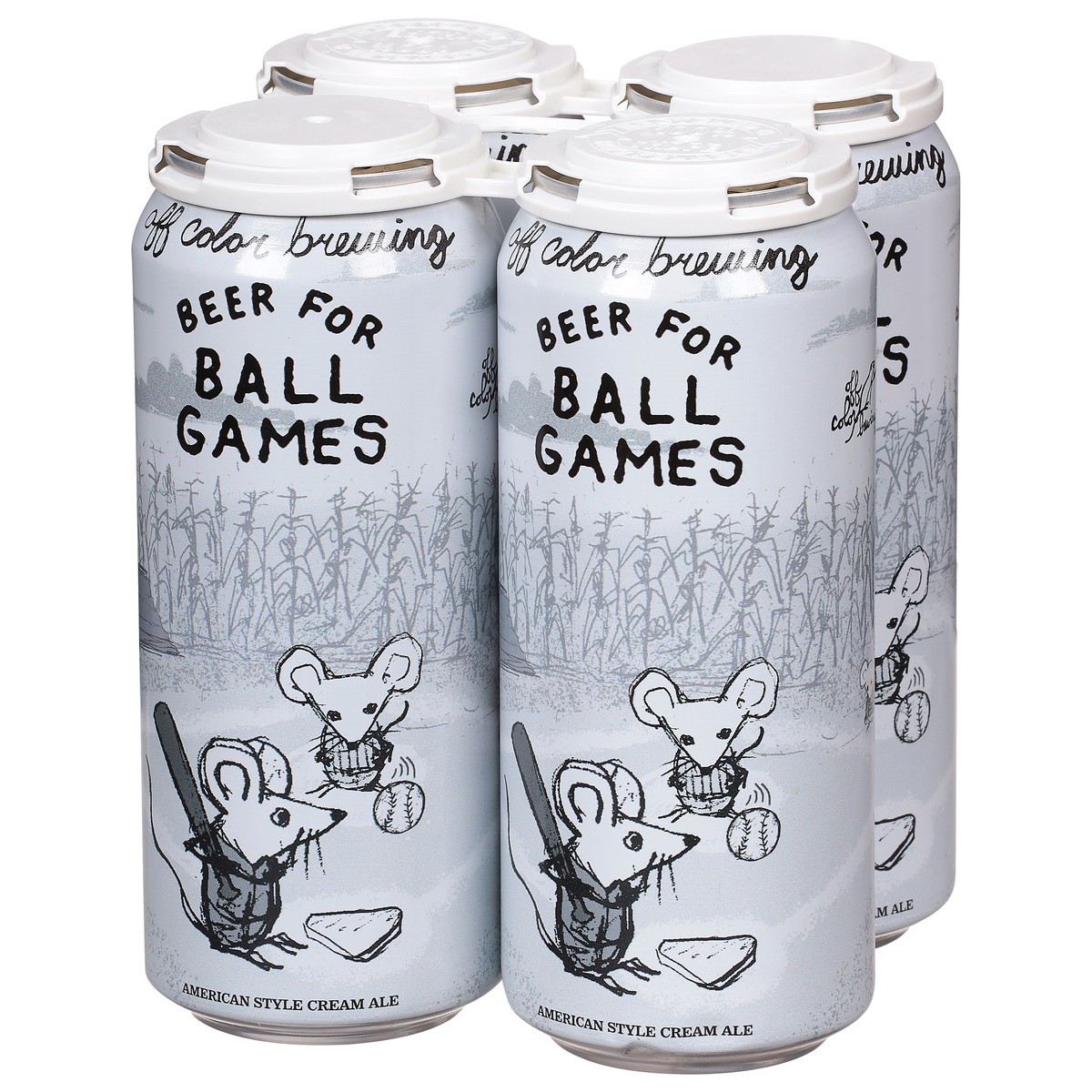 slide 3 of 9, Off Color Brewing, Beer For Ballgames 4Pk, 4 ct; 16 oz