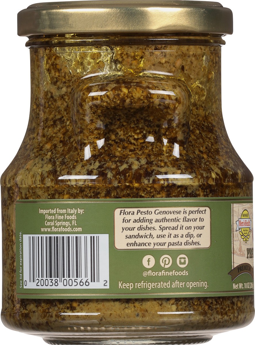 slide 4 of 13, Flora Imported Pesto Genovese 10 oz, 10 oz