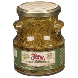 Flora Imported Pesto Genovese 10 oz